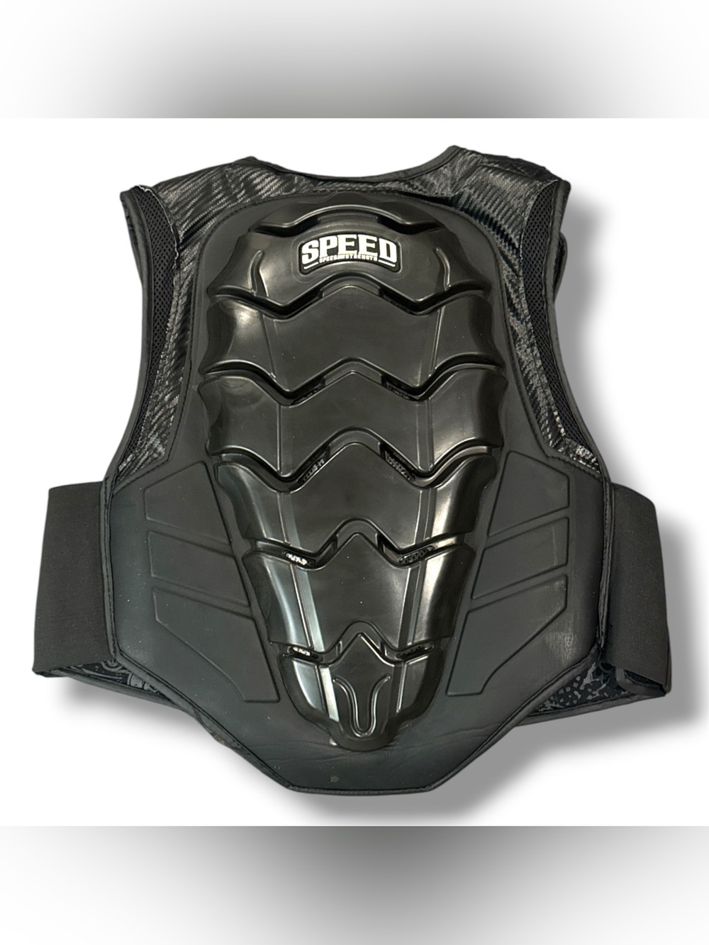 Lunatic Fringe "Speed" Protective Motorcycle Vest for Men Size L-XL - Picture 2 of 4